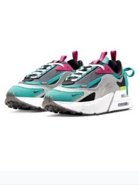 Nike Air Max Furyosa Teal, Pink & Gray